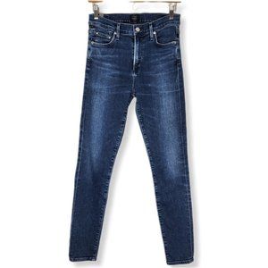 Citizens Of Humanity High Rise Jeans - Dark Blue